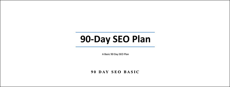 90 Day SEO Basic