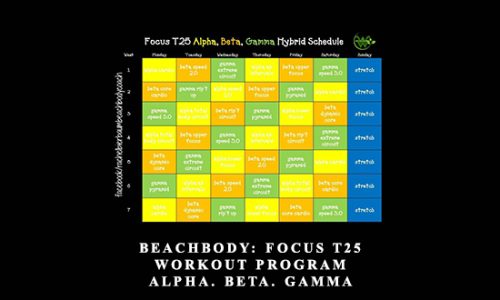 Beachbody Focus T25 – Workout Program Alpha. Beta. Gamma