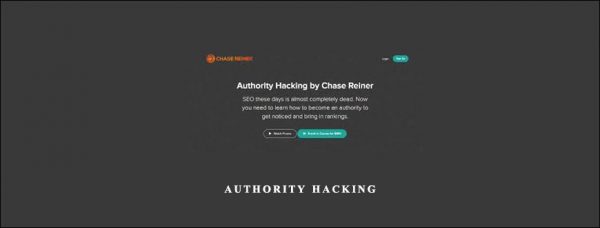 Chase Reiner – Authority Hacking Lesson 1 to 8