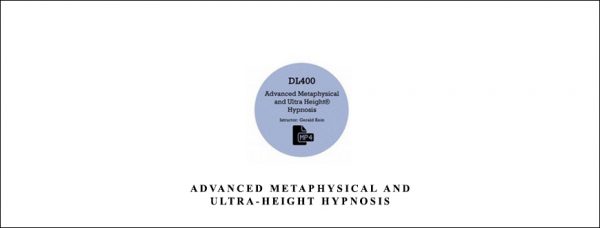 Gerald Kdn – Advanced Metaphysical and Ultra-Height Hypnosis