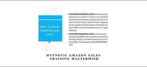 Hypnotic Amazon Sales Training Mastermind