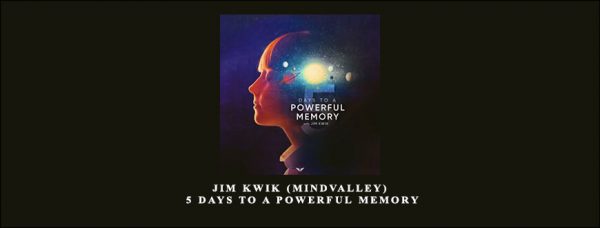 Jim Kwik – 5 Days To A Powerful Memory