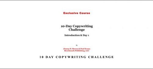 Jimmy D. Brown – 10 Day Copywriting Challenge