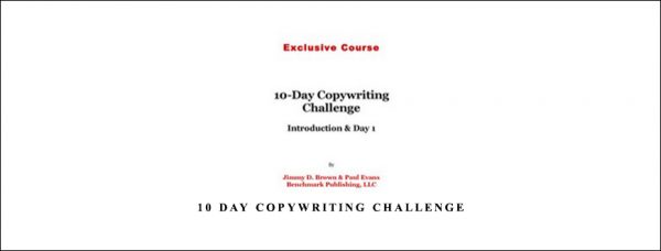 Jimmy D. Brown – 10 Day Copywriting Challenge