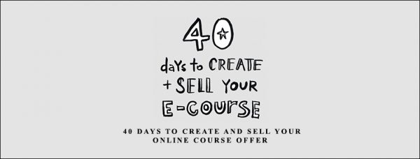 Leonie Dawson – 40 Days To Create And Sell Your Online Course