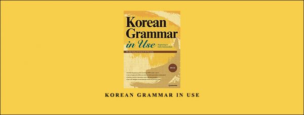 Min Jin-young Ahn Jean-myung – Korean grammar in use