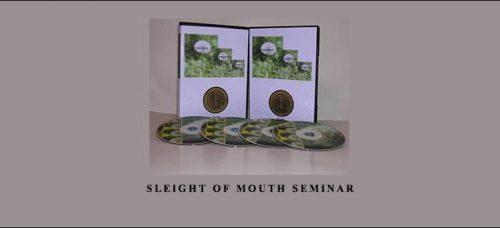 Robert Dilts – Sleight of Mouth seminar