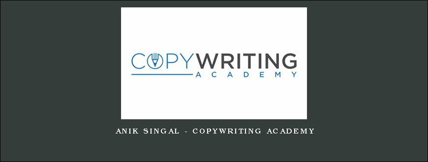 Anik Singal – Copywriting Academy