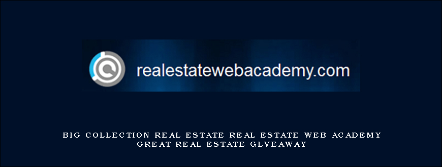 Big Collection Real Estate Real Estate Web Academy – Great Real Estate Glveaway