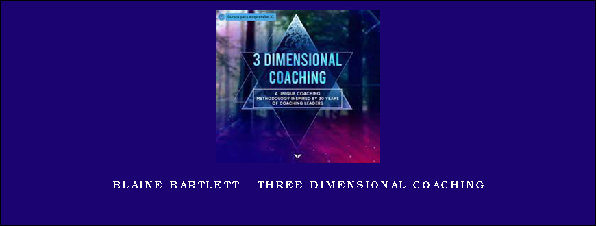 Blaine Bartlett – Three Dimensional Coaching