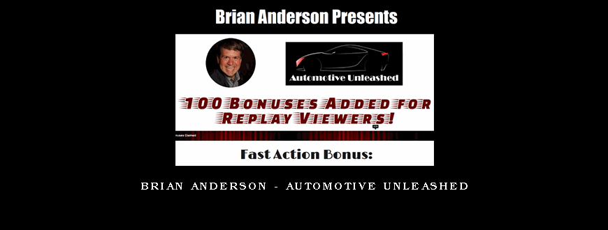 Brian Anderson – Automotive Unleashed