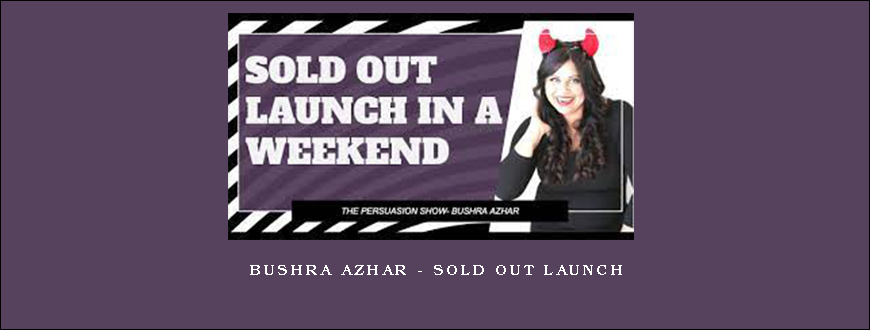 Bushra Azhar – Sold Out Launch