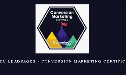 Convertedu Leadpages – Conversion Marketing Certification 2017