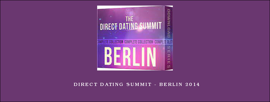 Direct Dating Summit – Berlin 2014