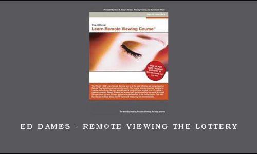 Ed Dames – Remote Viewing The Lottery