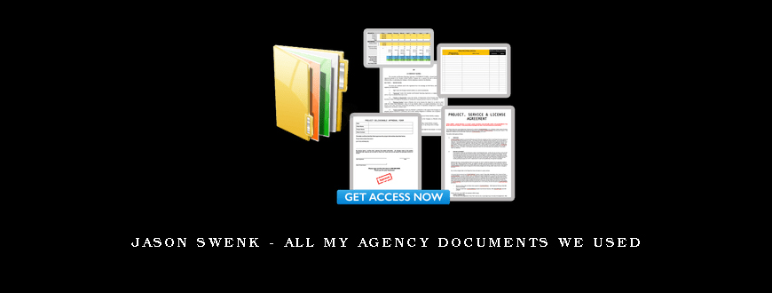 Jason Swenk – All My Agency Documents We Used