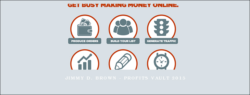 Jimmy D. Brown – Profits Vault 2015