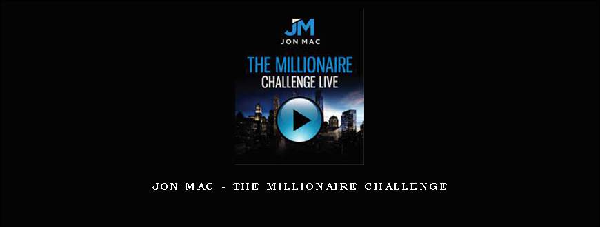 Jon Mac – The Millionaire Challenge