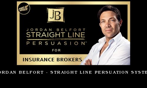 Jordan Belfort – Straight Line Persuation System