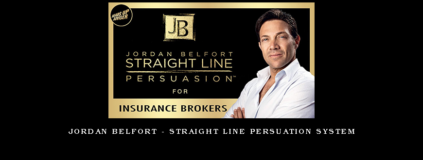 Jordan Belfort – Straight Line Persuation System