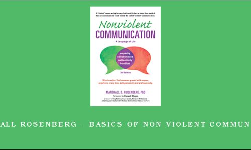 Marshall Rosenberg – Basics of Non Violent Communication