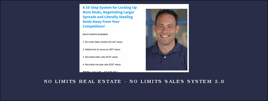 No Limits Real Estate – No Limits Sales System 2.0