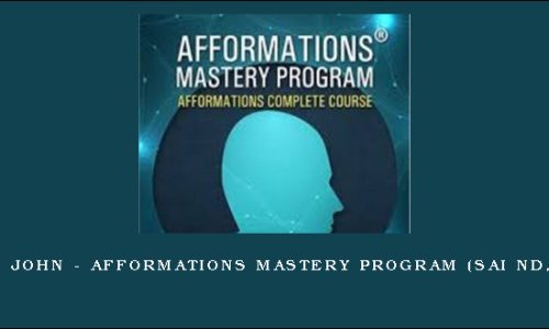 Noah St. John – Afformations Mastery Program (Sai ND, Ko Ban)