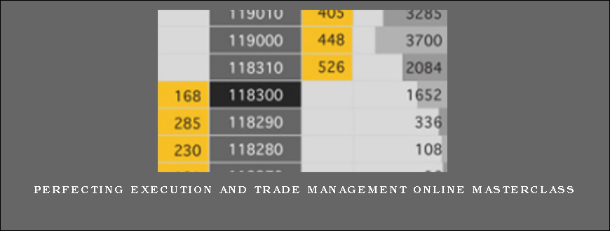 Perfecting Execution and Trade Management Online Masterclass