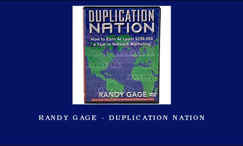 Randy Gage – Duplication Nation