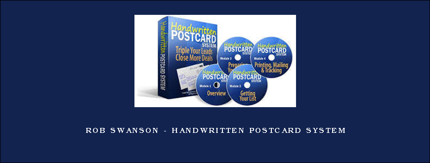 Rob Swanson – Handwritten Postcard System