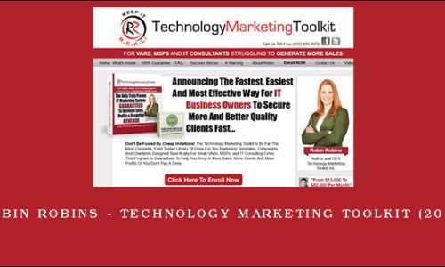 Robin Robins – Technology Marketing Toolkit (2017)