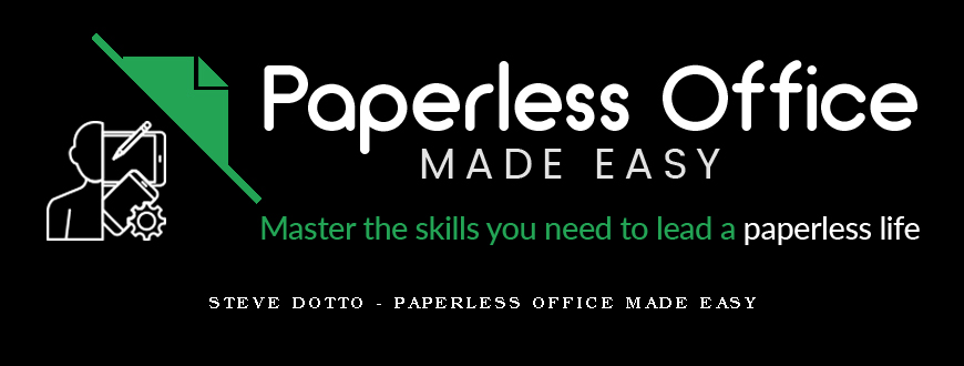 Steve Dotto – Paperless Office Made Easy