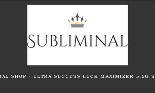 Subliminal Shop – Ultra Success Luck Maximizer 5.5G Side B V3