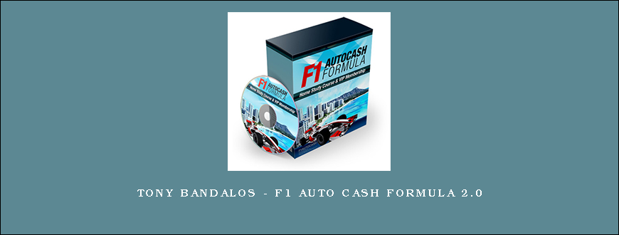 Tony Bandalos – F1 Auto Cash Formula 2.0