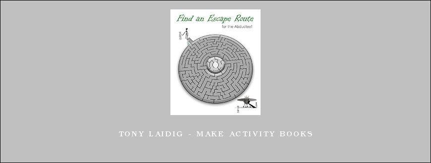 Tony Laidig – Make Activity Books