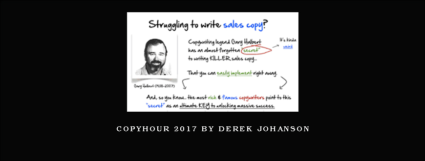 Copyhour 2017 by Derek Johanson