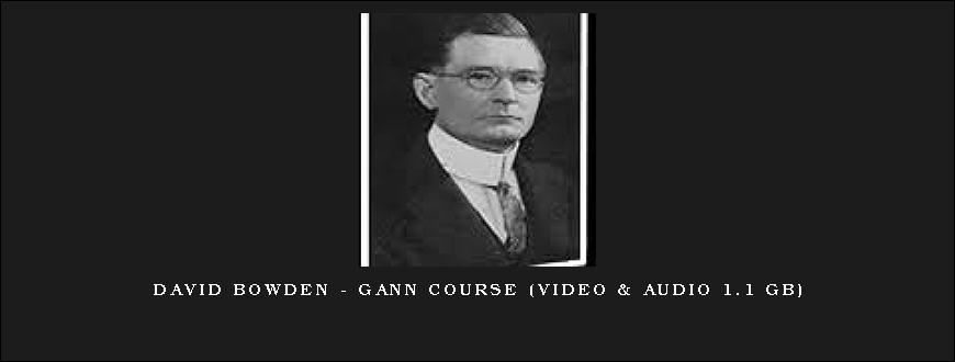 David Bowden – Gann Course (Video & Audio 1.1 GB)