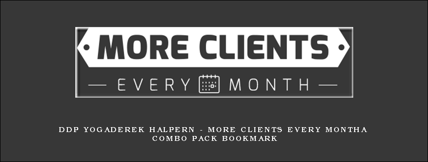 Derek Halpern – More Clients Every Month