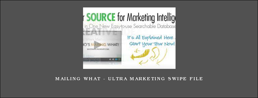 Mailing What – Ultra Marketing Swipe File