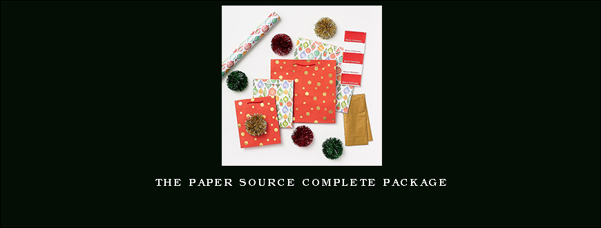 The Paper Source Complete Package