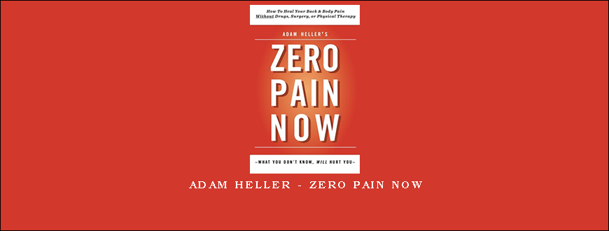 Adam Heller – Zero Pain Now