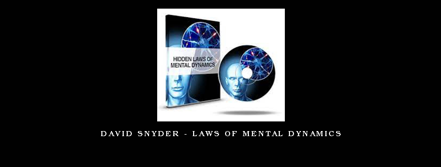 David Snyder – Laws Of Mental Dynamics