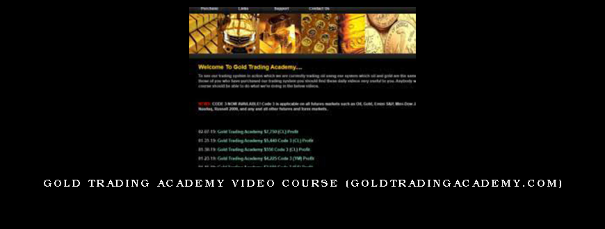 Gold Trading Academy Video Course (goldtradingacademy.com)