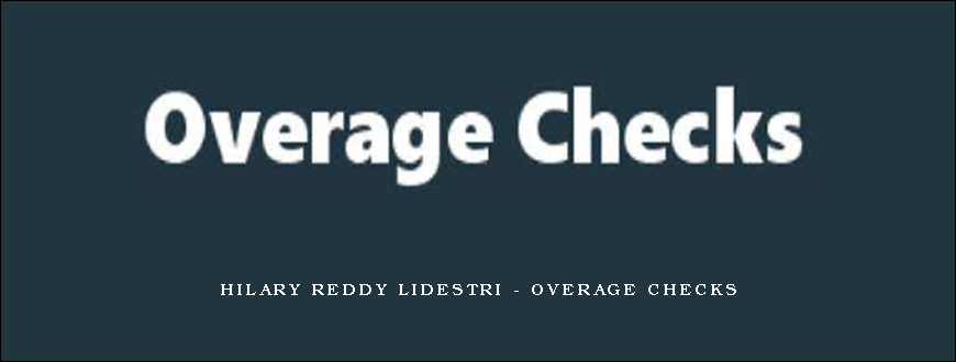 Hilary Reddy LiDestri – Overage Checks