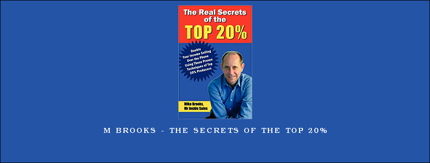 M Brooks – The Secrets of the Top 20%