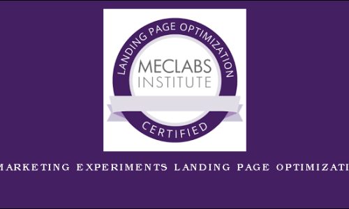 Meclabs – Marketing Experiments Landing Page Optimization Training