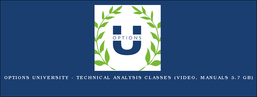 Options University – Technical Analysis Classes (Video, Manuals 5.7 GB)