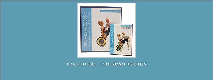 Paul Chek – Program Design