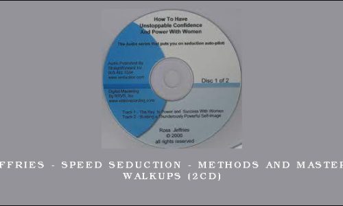 Ross Jeffries – Speed Seduction – Methods and Masters Gold Walkups (2CD)