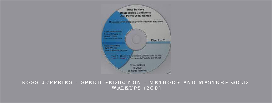 Ross Jeffries – Speed Seduction – Methods and Masters Gold Walkups (2CD)